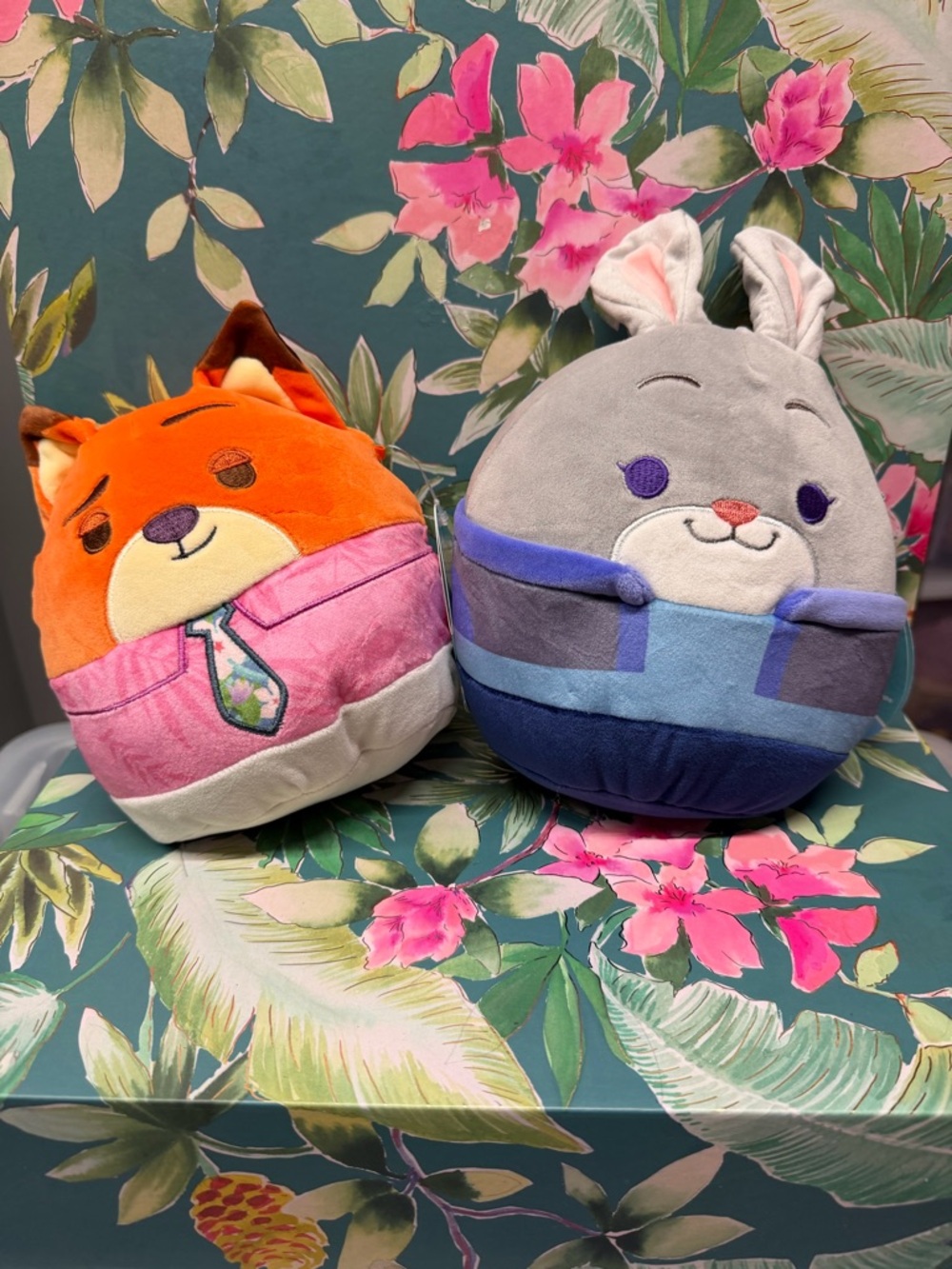 Disney Zootopia 2 Squishmallows set of 2 Nick and Judy nwt
